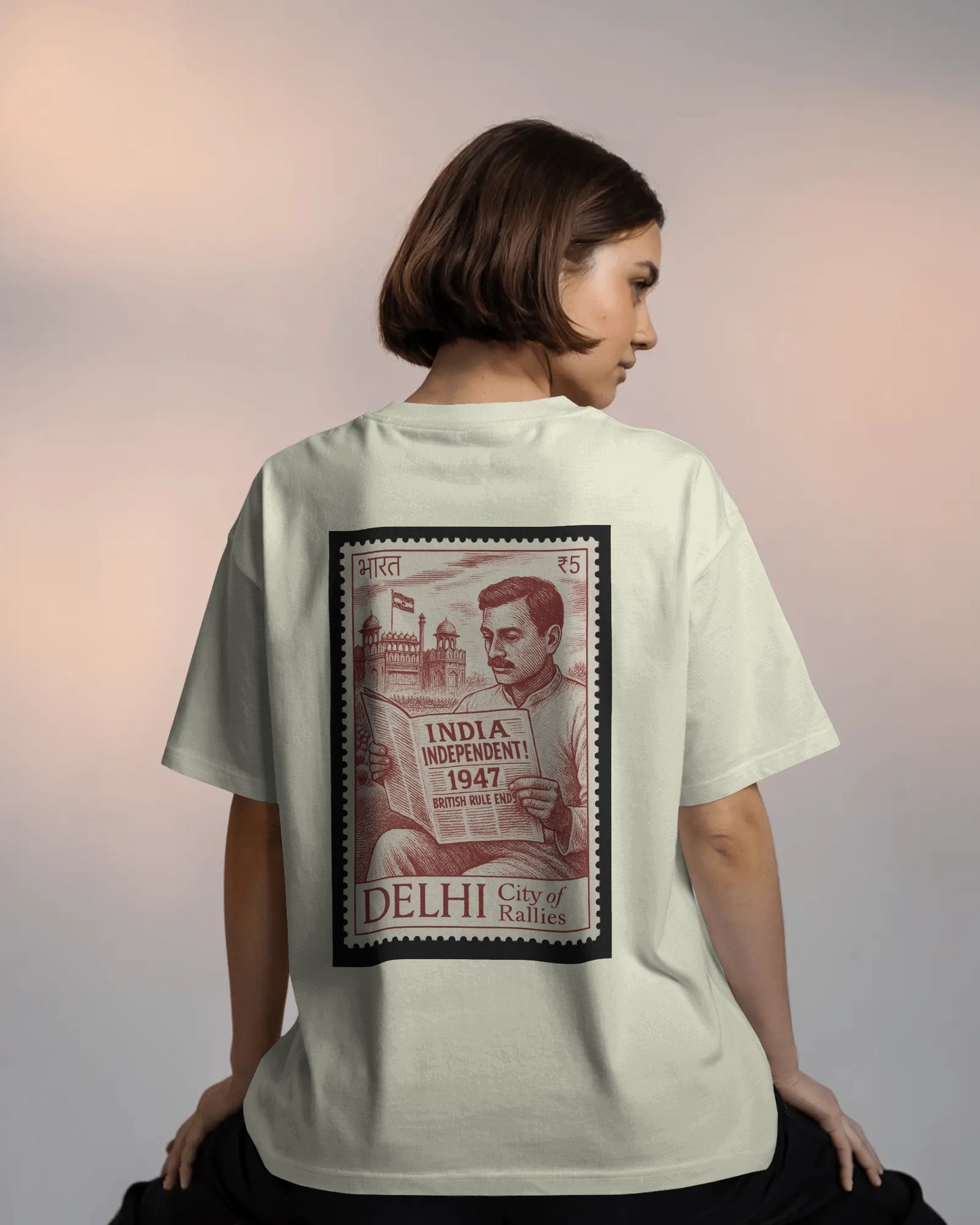 Ink of Independence | Unisex Oversized Classic T-Shirt